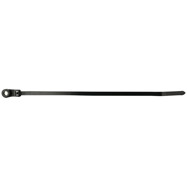 Installbay By Metra CABLE TIE; 7.5 .in  SCREW MOUNT BLACK 10 BMCT7